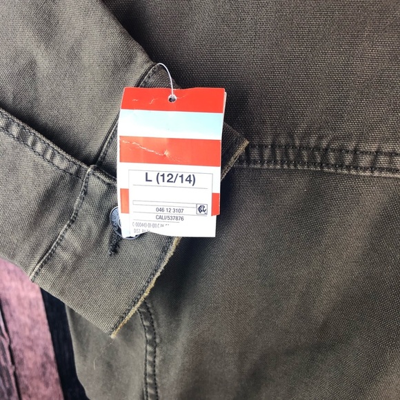 Cant And Jack Jacket Jean Cargo Cotton Blend NWT - Picture 8 of 8